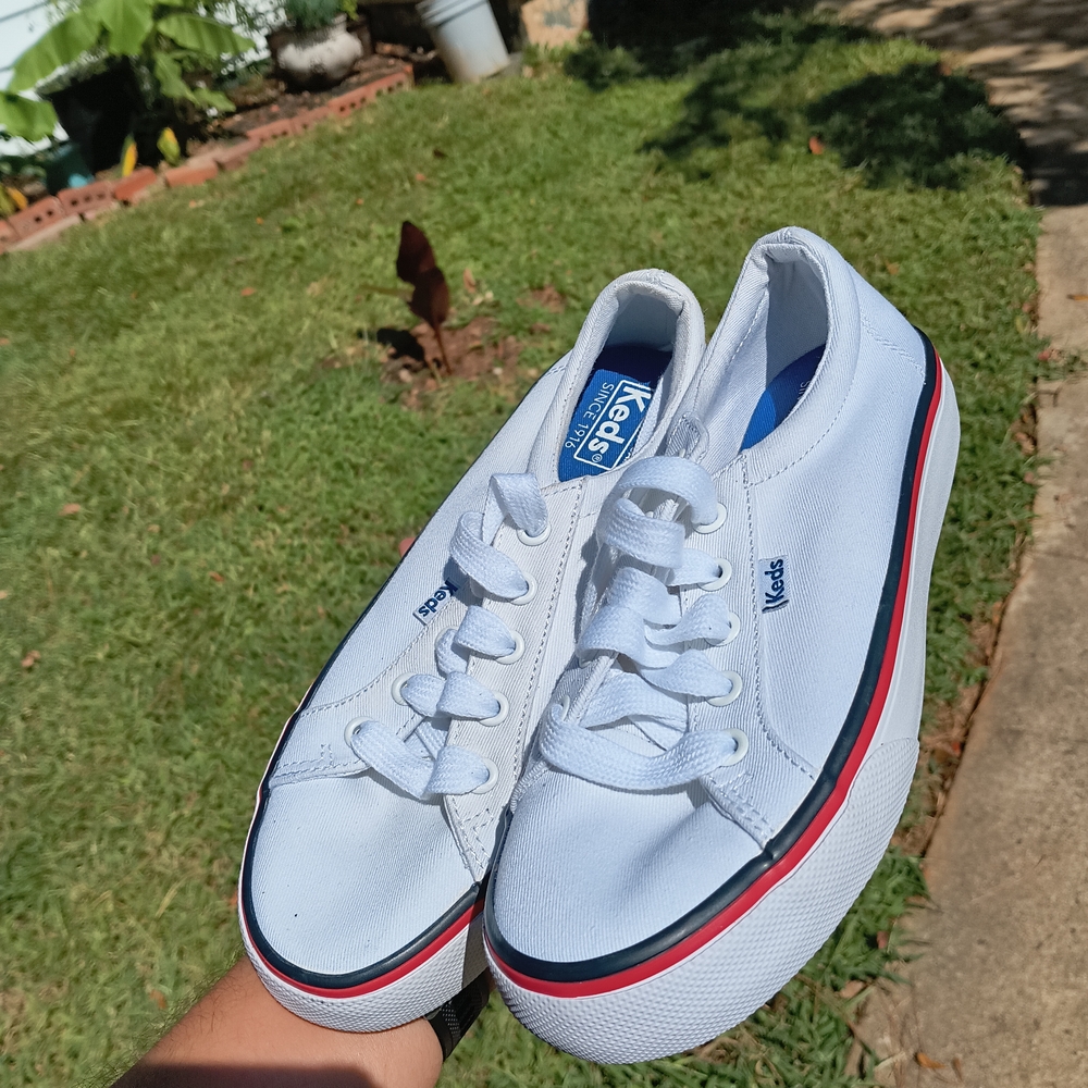 Keds Boys White Sneakers
